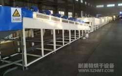 【隧道爐烘干線】礦產(chǎn)（顆粒、壓球）烘干線